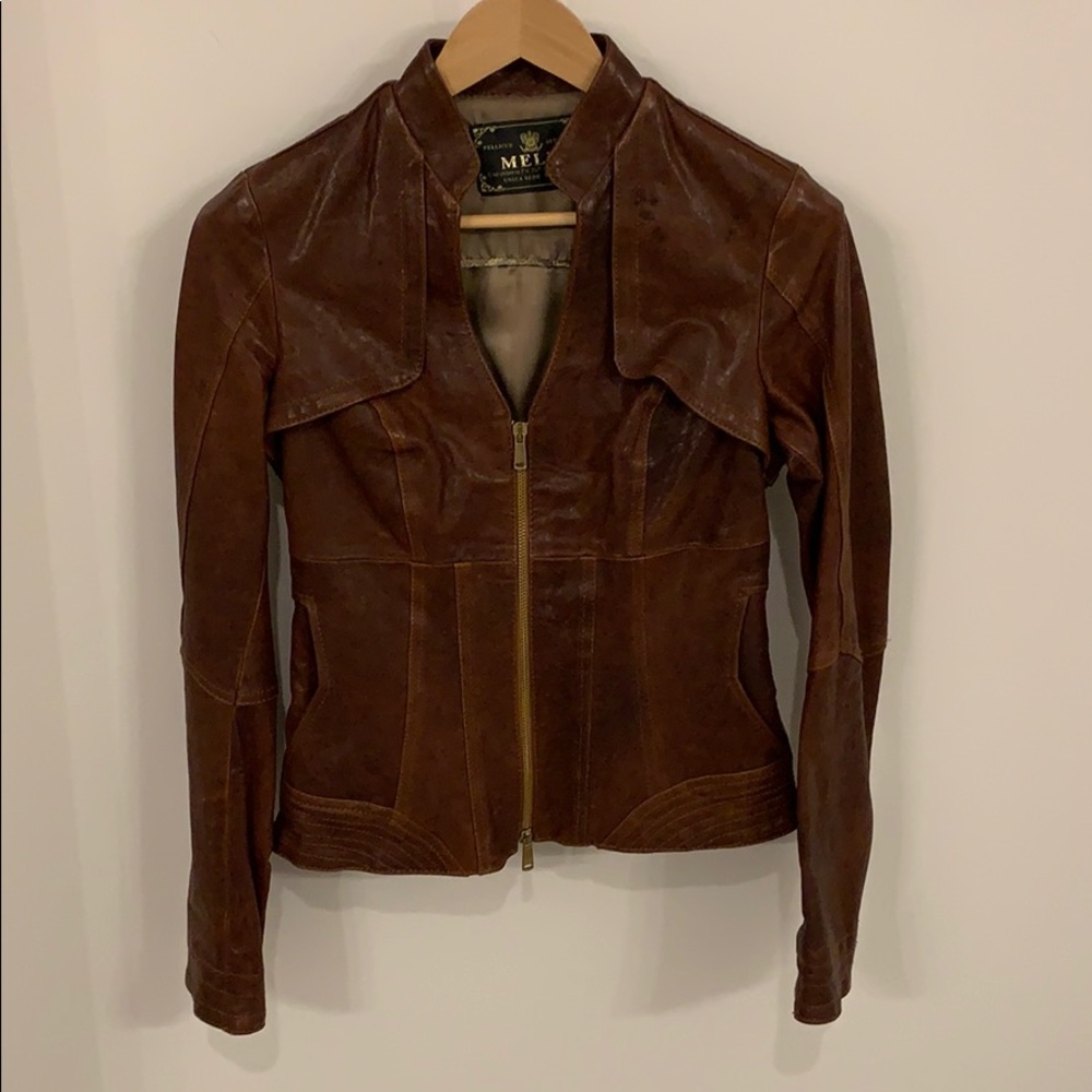 Melé Leather Jacket